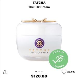 Tatcha the silk cream (worth 130j